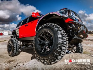 Ford Bronco Custom Wheels - HF6-4 by Vossen - Satin Black Ford Bronco Custom Wheels - HF6-4 by Vossen - Satin Black